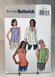 Pattern Misses Petitable Top Sleeve Variations Size 20-24 Butterick B4190 - Picture 1 of 2