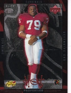 1996 Upper Deck - Hot Properties Simeon Rice, Kevin Hardy #HT-19 Rookie Card - Bild 1 von 2
