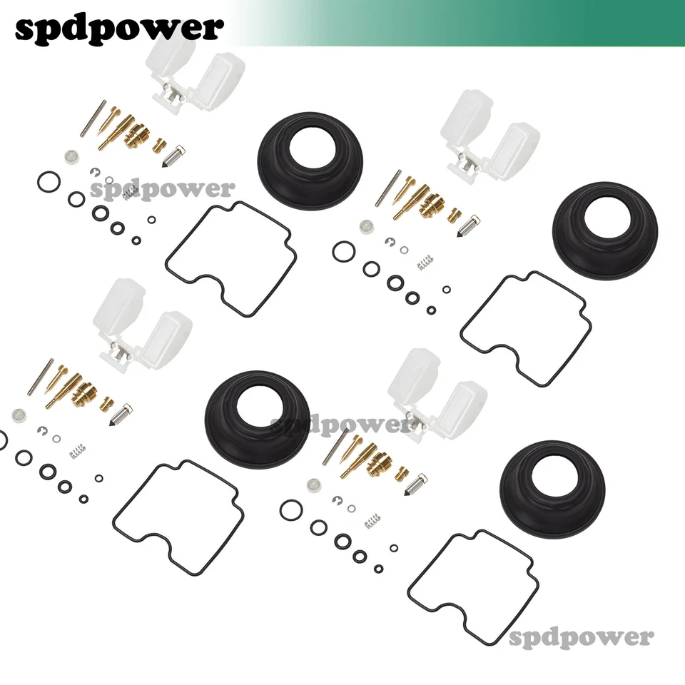 Fit For Suzuki Katana 600 GSX600F Carburetor Repair Rebuild Kit Diaphragm Float - Image 1 of 4