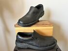 Men’s Norfolk Industrial Doc Martens Black Slip On Comfort Shoes 10 EUC! 🔥