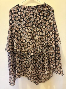 LOFT Maxirock Blumen Volant Stufen Gr. 2. Top Zustand, leicht. - Bild 1 von 5