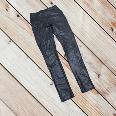 Jane & Bleecker M black faux leather leggings  - Image 1 of 4