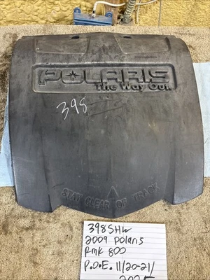 2009 Polaris Rmk 800 Rear Snow Flap Mudflap 398 - Image 1 of 4