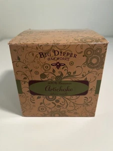 Candela sfera carciofo Big Dipper Wax Works 100% cera d'api nuova con scatola made in USA - Foto 1 di 6