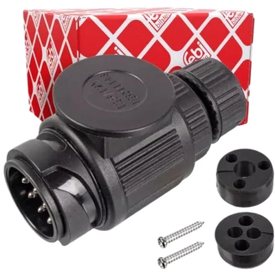 Febi 13-Poliger Anhänger ersatz Stecker 12V KFZ PKW Auto Wohnanhänger Trailer - Bild 1 von 4