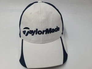 TaylorMade Golf Penta R11 Adjustable Hat Cap Polyester Dad Men Women White Blue - Picture 1 of 13