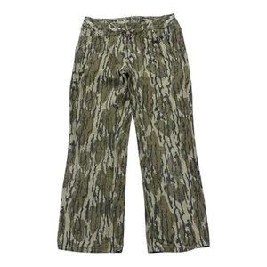Carhartt Bottomland Carpenter Camo Pants Boys Youth 10 Adjustable Waist Canvas - Picture 1 of 9