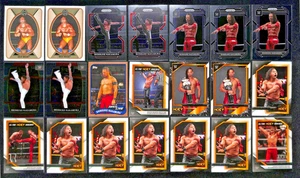21 WWF Panini Prizm NXT Topps Card Lot - HULK HOGAN & SHINSUKE NAKAMURA - Picture 1 of 2