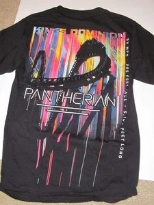 KINGS DOMINION ACHTERBAHN T-SHIRT PANTHERIAN ERWACHSENE KLEIN MEHRFARBIG SCHWARZ - Bild 1 von 2