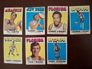 1971-72 Topps Basketball Cards. Your Choice. $1.00 Shipping. - Picture 1 of 2