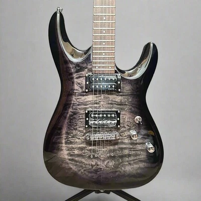 Schecter C-6 Plus Electric Guitar - Charcoal Burst - Image 1 of 4