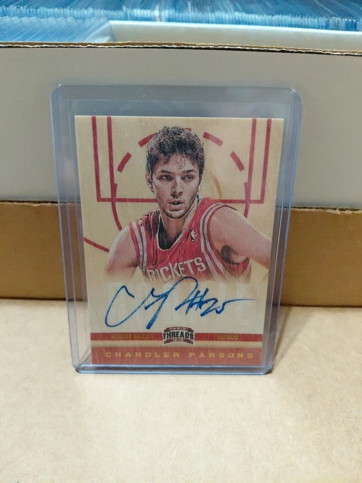 Panini Threads #182 2012-13 Chandler Parsons novato automático Foto 1 de 1