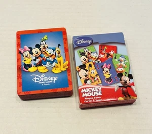 Disney Mickey Mouse Playing Cards From Makers Of Bicycle 2008 USA (#2) - Picture 1 of 16