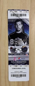 10/04/12 2012 Arizona Cardinals Vs St Louis Rams Embossed Ticket Stub - Picture 1 of 2