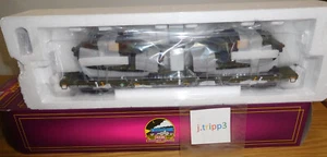 MTH 20-92183D U.S. ARMY 60' FLAT CAR O SCALE TRAIN 2 M1a ABRAMS TANKS MILITARY - Picture 1 of 4