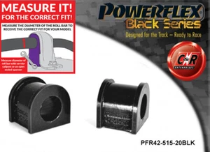 Powerflex Black RR Roll BAR Cojinete 20mm para Rover 45 (99-05) PFR42-515-20BLK - Imagen 1 de 11