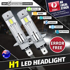 2 X H1 Led- Headlight Beam Bulbs For Holden Colorado 2012?2019 6500K