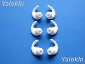 6pcs (W-NSTB) L+R Stabilizer Eartips Earbuds for JLab JBuds Air Sport Icon Epic - Picture 1 of 11