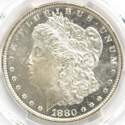 1880 (P) Morgan Dollar PCGS MS64DMPL - Image 1 of 4
