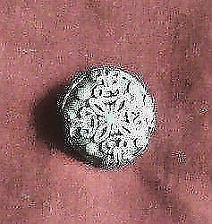 Silver cape/cloak clasp big toggle/pick from 4 buttons - Image 1 of 3