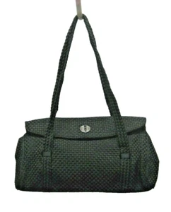 The SAK Schultertasche mit Webumschlag - Schwarz - Neu ohne Etikett - Bild 1 von 4
