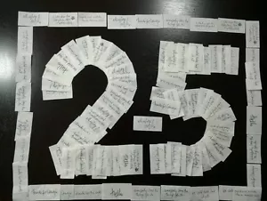 Paquete de 125 piezas de confeti de concierto de Adele 25 Tour - Imagen 1 de 8