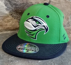 Seattle Seahawks Zephyr Verde Flex Fit Sombrero Equipo de Fútbol Talla Pequeña - Imagen 1 de 3