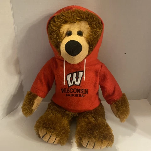 University of Wisconsin Badgers 18” Teddy Bear Plush- Toy Factory Cover