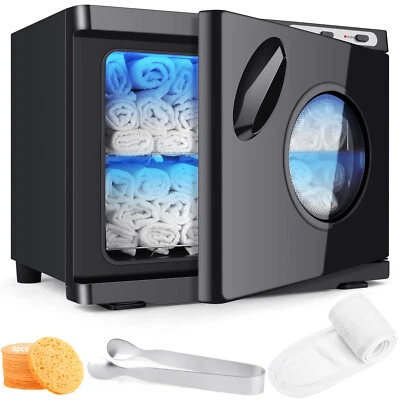2 IN 1 Hot Towel Warmer UV Sterilizer Cabinet Salon Beauty Facial Skin Care - Image 1 of 4