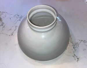 Antique White Milk Glass Replacement Lamp Shade 10" Across Bottom - Picture 1 of 9