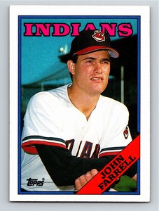 1988 Topps John Farrell RC Cleveland Indians #533