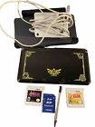 Nintendo 3DS Zelda 25th Anniversary Limited Edition Console * Tested * 2 Games