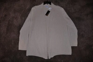 Ladies NWT KIM ROGERS Open Front Cardigan- Size 1X-REDUCED - Picture 1 of 1