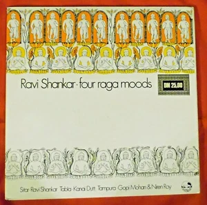 LP : Ravi Shankar , Four Raga Moods , Mushroom 300 MR 8 , 1971 , England , 2LPs - Imagen 1 de 8