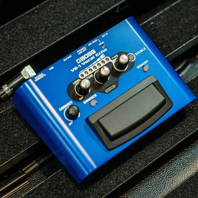 Processador de efeitos vocais Boss VE-1 eco vocal novo em folha com CAIXA Fedex - Imagem 1 de 4