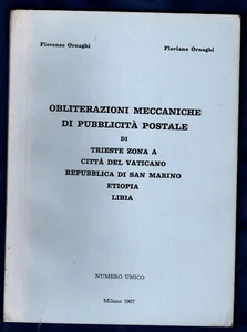 CATALOGO OBLITERAZIONI MECCANICHE DI PUBBLICITA' AREA ITALIANA - Picture 1 of 1