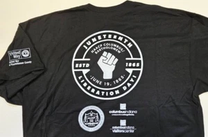 Camiseta promocional NAACP Juneteenth Liberation Day 19 de junio de 1865 3XL Columbus IN - Imagen 1 de 7