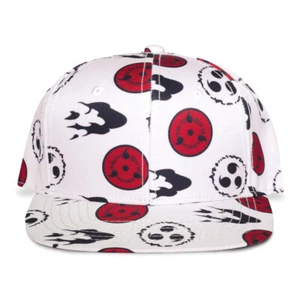NARUTO SHIPPUDEN Symbols Pattern All-over Print Snapback Baseball Cap - Bild 1 von 5