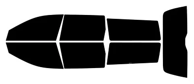 Kit de película de cerámica nano precortada para automóvil Volvo V70 Wagon 2001-2007 tinte de ventana Foto 1 de 4