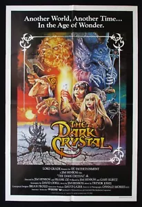THE DARK CRYSTAL 1983 Rare Australian movie poster Jim Henson fantasy Gelflings - Picture 1 of 1