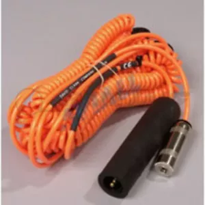 DAVID CLARK HEADSET EXTENSION CORD COILED 26 ft. C31-26DG in Day Glow Orange - Picture 1 of 1
