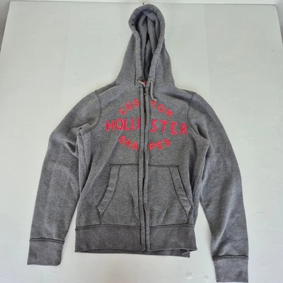 HOLLISTER Hoodie XL Grey Women's Cotton Blend Casual Comfortable - Image 1 of 4