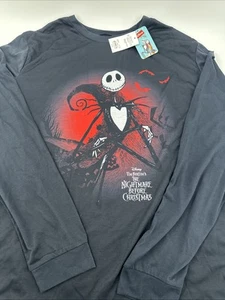 Auténtica camiseta Disney nueva con etiquetas Pesadilla antes de Navidad talla 2XL - Imagen 1 de 4
