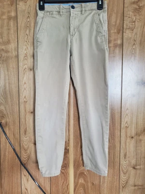 H&M Boys Beige Pants Size 10-11 Stretch Skinny Comfort Fit - Image 1 of 4