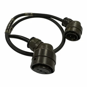 PT06EX16-2/2.5S Mil Spec Power Connector Cable Assembly 2 Pole 5995-12-147-1058 - Picture 1 of 3