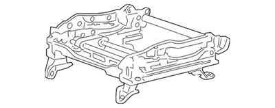 Conjunto de oruga de asiento genuino Acura MDX conductor de 8 vías izquierdo (2007-2013) 81510STXL01 Foto 1 de 4