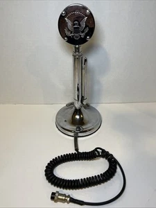 VTG ASTATIC Silver Eagle CB Radio Base Microphone Mic Desktop Lollipop - READ! - Zdjęcie 1 z 24