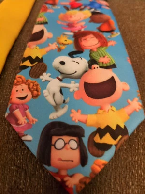  Corbata Peanuts Snoopy Gang Charlie Brown EE. UU. Novedad Foto 1 de 4