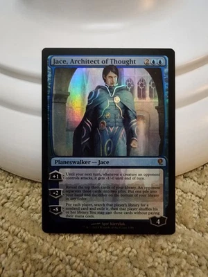 Jace, Architect of Thought x1 FOIL DD Jace vs. Vraska NM 2014 MTG - Image 1 of 2