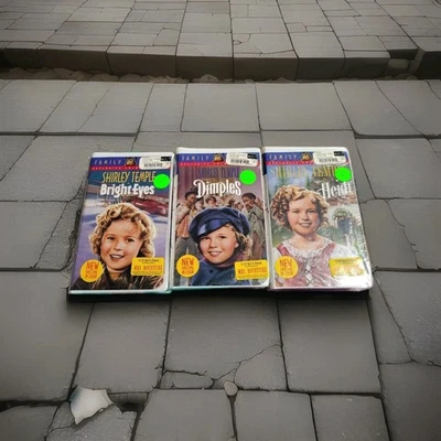 lot of 3 brand new Shirley Temple VHS  tapes Foto 1 de 3